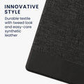 kwmobile Schutzhülle kompatibel mit Lenovo Tab M8 (Gen 4) - Hülle Slim - Tablet Cover Case mit Ständer