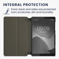 kwmobile Schutzhülle kompatibel mit Lenovo Tab M8 (Gen 4) - Hülle Slim - Tablet Cover Case mit Ständer