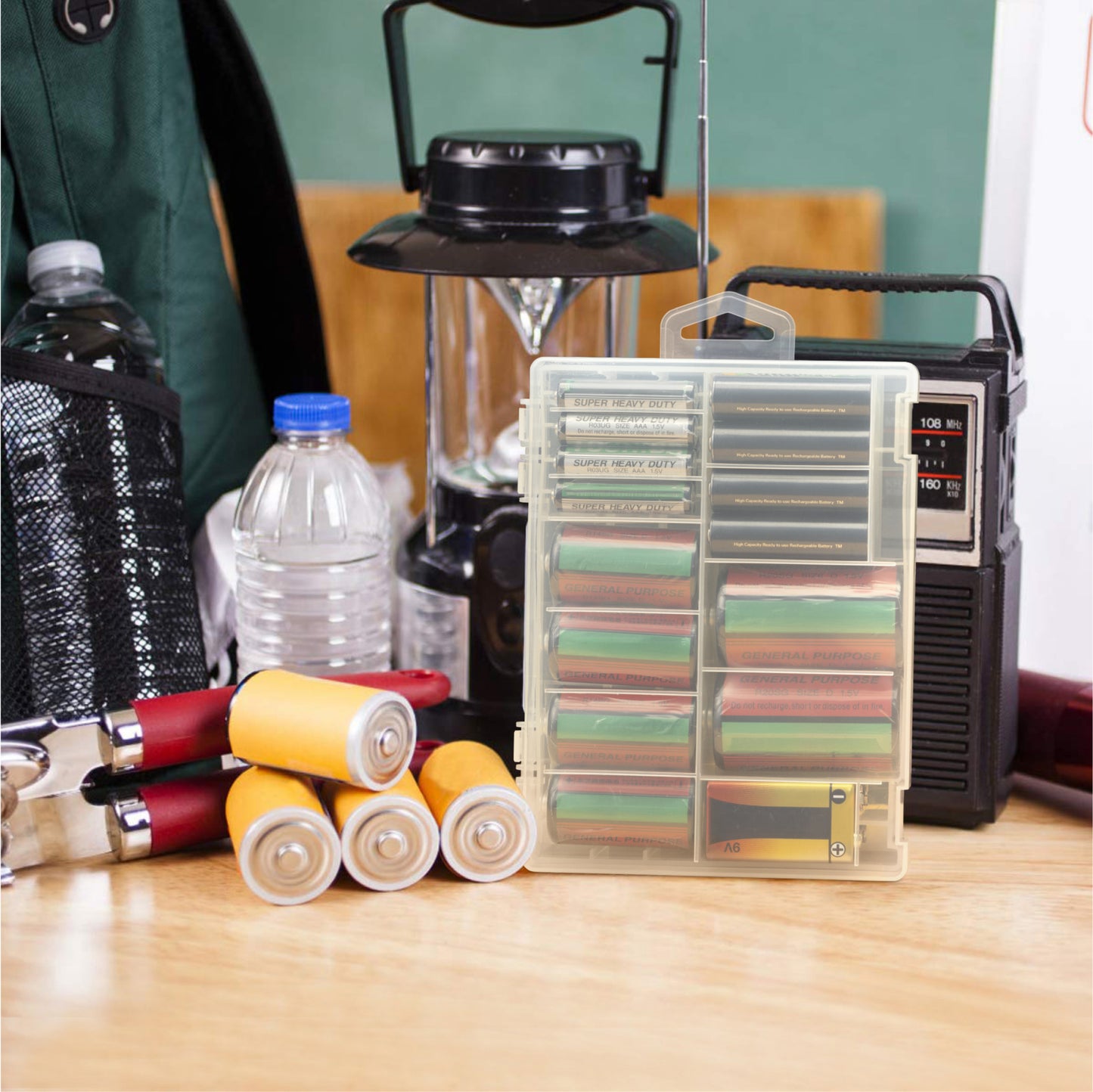 Aufbewahrungsbox für Batterien