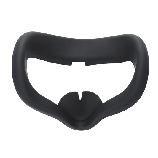 kwmobile VR Silikon Maske kompatibel mit Meta Quest 2 Face Mask Face Mask Cover - Silikonmaske VR-Brillen-Maske gegen Schweiß und Verschmutzung - Schwarz Schwarz  