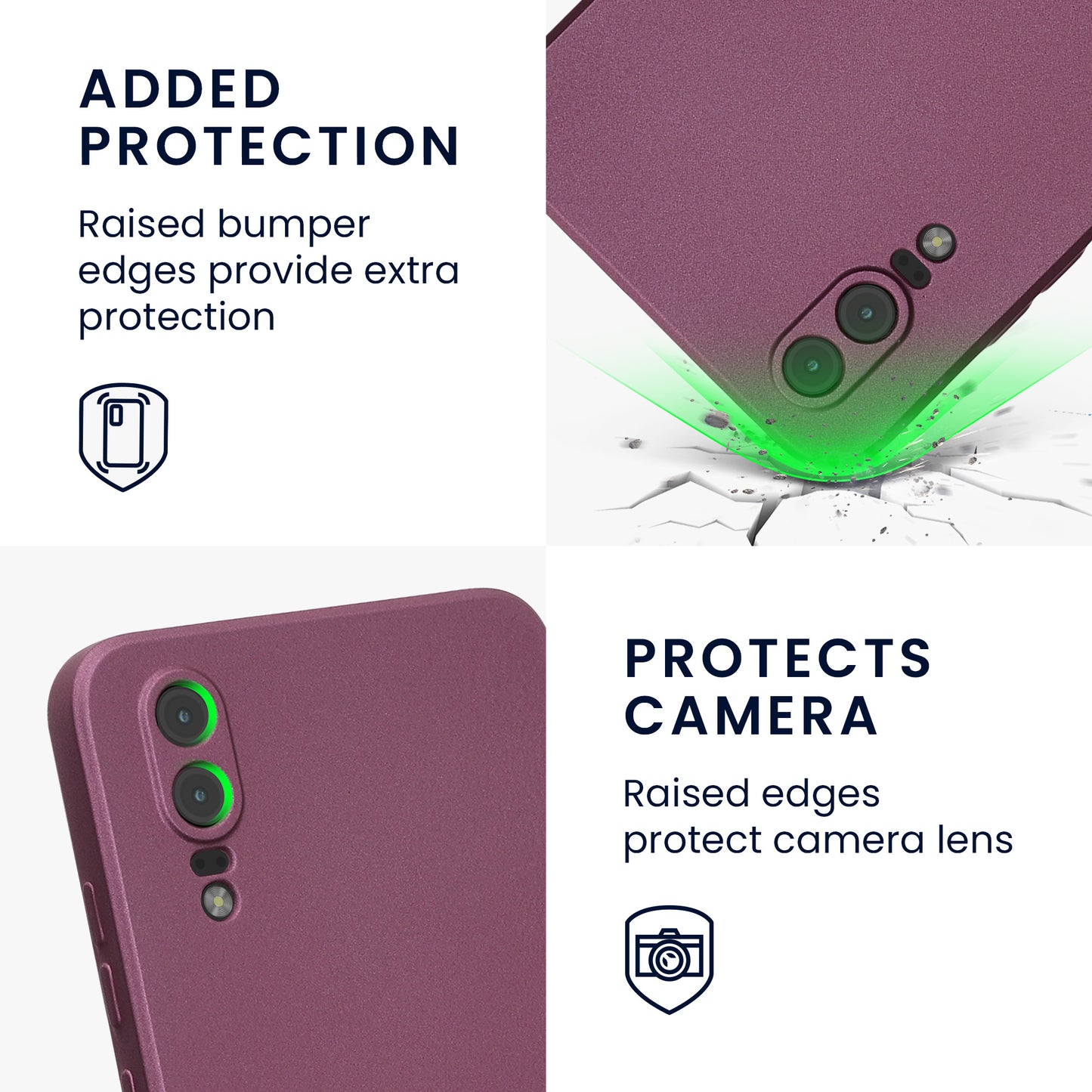 kwmobile Handyhülle für Huawei P20 Hülle - weiche Silikon Case Schutzhülle Cover