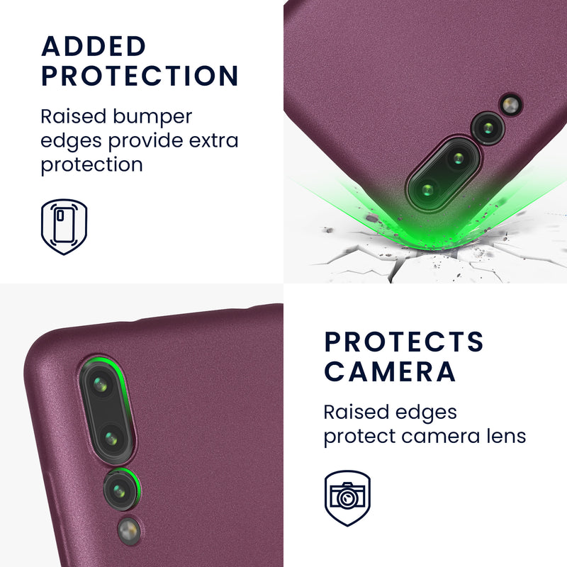 kwmobile Handyhülle für Huawei P20 Pro Hülle - weiche Silikon Case - Schutzhülle Cover