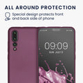 kwmobile Handyhülle für Huawei P20 Pro Hülle - weiche Silikon Case - Schutzhülle Cover