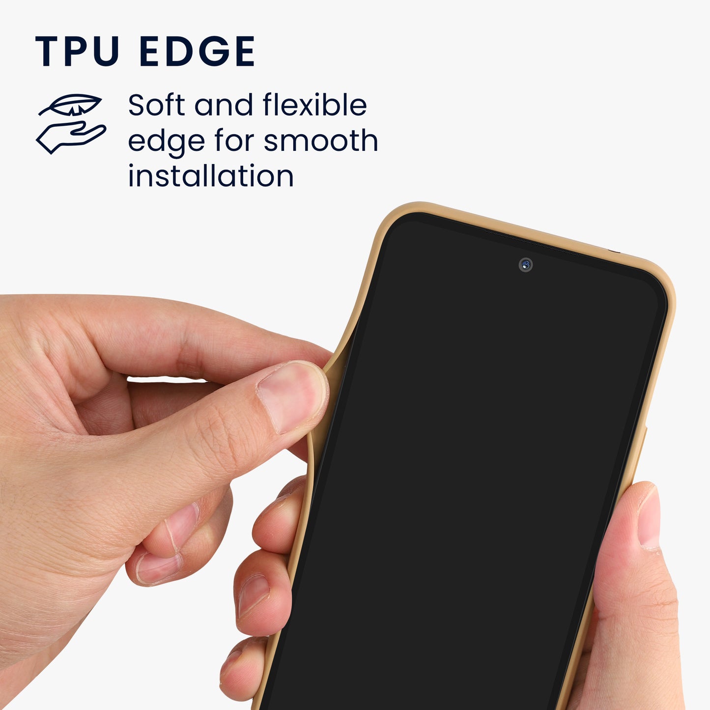 kwmobile Hülle kompatibel mit Samsung Galaxy A54 5G - Kork Handyhülle Cover - Schutzhülle Case