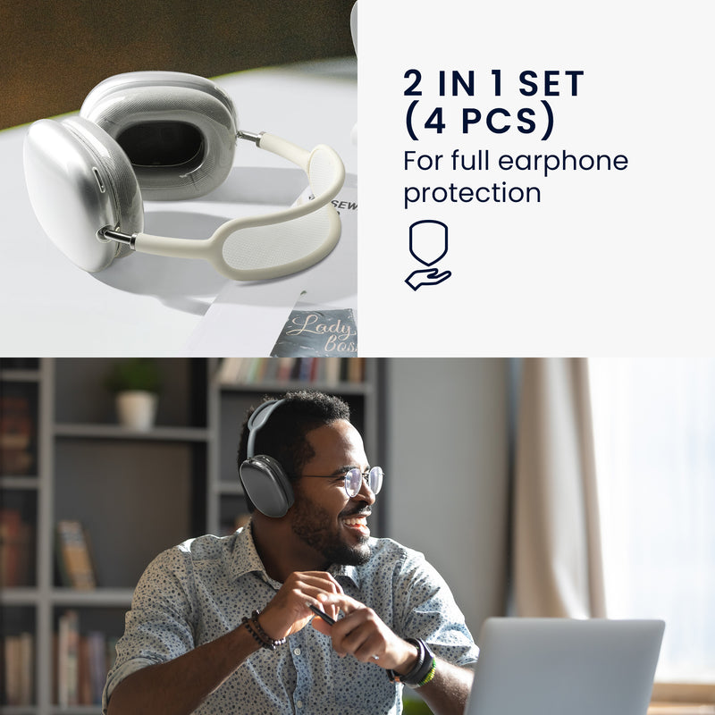 2in1 Set Hülle für Apple AirPods Max / AirPods Max 2