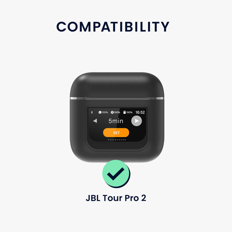 kwmobile Schutzfolie kompatibel mit JBL Tour Pro 2 Screen Folie