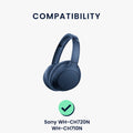 kwmobile Ohr Polster für Sony WH-CH720N / WH-CH710N Ohrpolster Ersatz Ohrpolster Kopfhörer Ersatzteile Kopfhörer Ersatzpolster für Over Ear Headphones