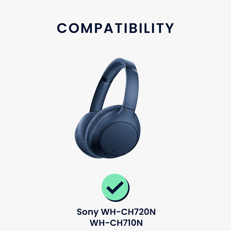 kwmobile Ohr Polster für Sony WH-CH720N / WH-CH710N Ohrpolster Ersatz Ohrpolster Kopfhörer Ersatzteile Kopfhörer Ersatzpolster für Over Ear Headphones