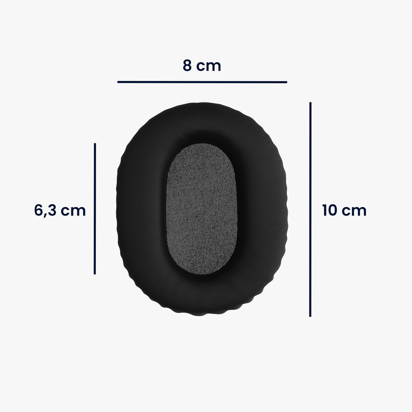 kwmobile Ohr Polster für Sony WH-CH720N / WH-CH710N Ohrpolster Ersatz Ohrpolster Kopfhörer Ersatzteile Kopfhörer Ersatzpolster für Over Ear Headphones
