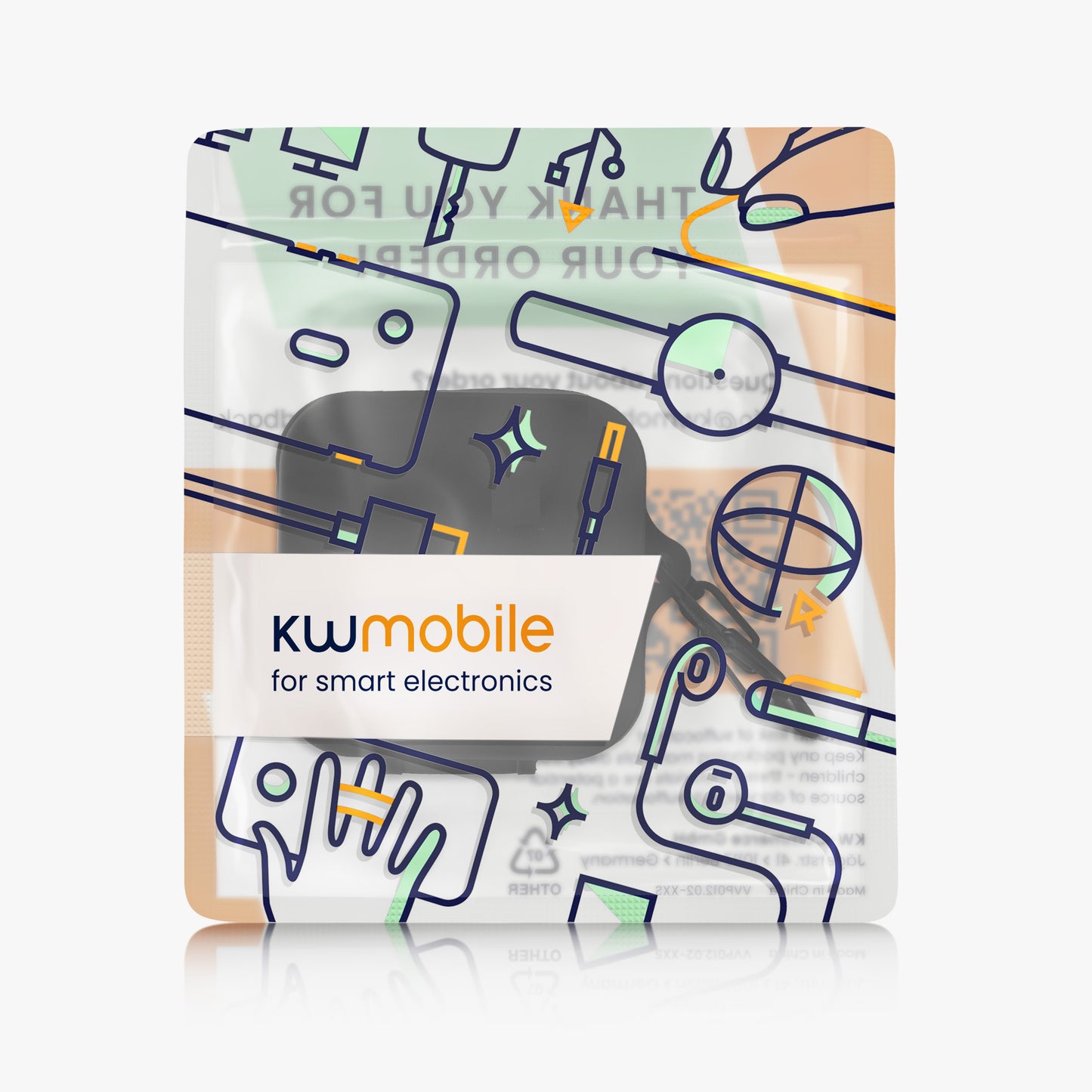 kwmobile Hülle kompatibel mit Nothing ear (2) Kopfhörer Case Schutzhülle