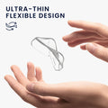 kwmobile Fullbody Display Cover Set für Xiaomi Redmi Mi Watch Lite 3 / Redmi Watch 3 Schutzhülle
