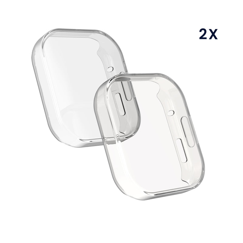 kwmobile Fullbody Display Cover Set für Xiaomi Redmi Mi Watch Lite 3 / Redmi Watch 3 Schutzhülle