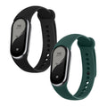 kwmobile Uhrenarmband für Xiaomi Mi Band 10 / Mi Band 9 / 8 Armband Fitnesstracker Band Set Ersatzarmband Smartwatch