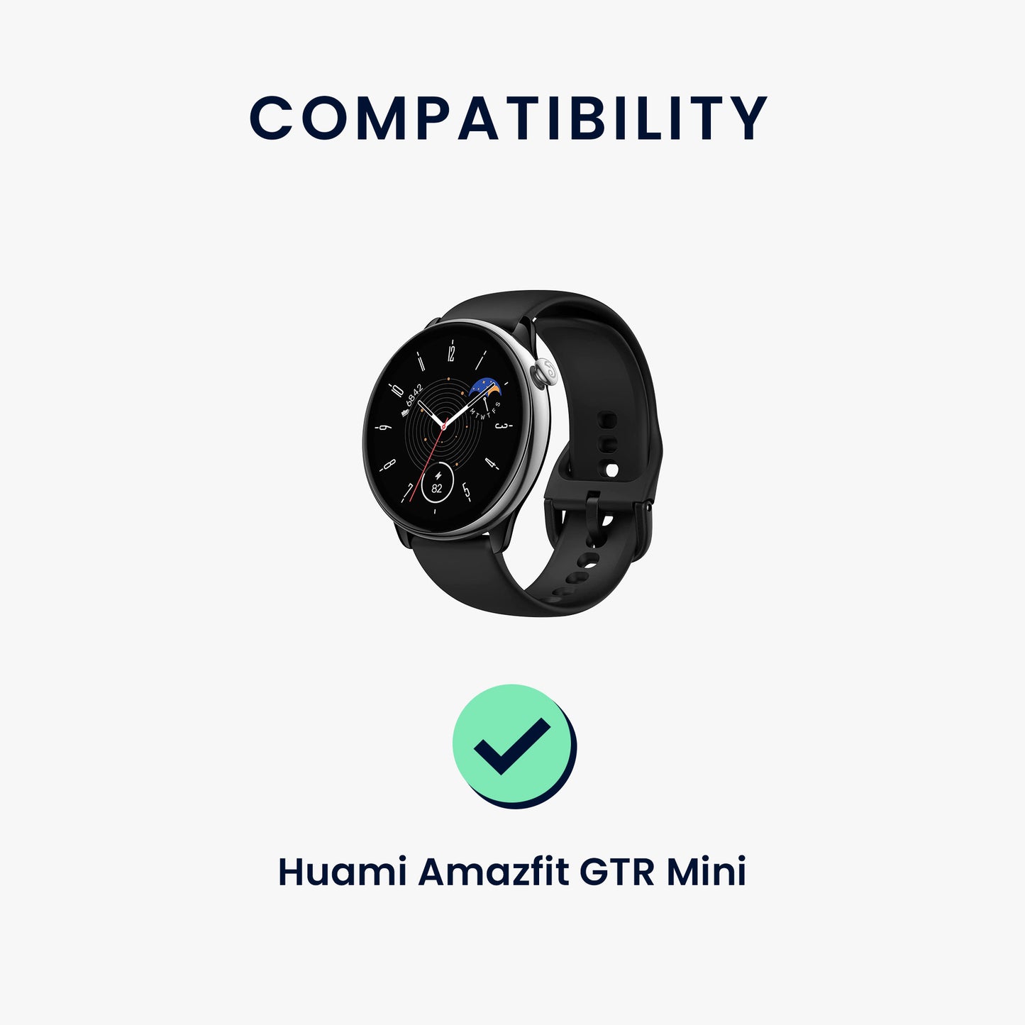 kwmobile USB C Ladekabel kompatibel mit Huami Amazfit GTR Mini / GTS 4 Mini / GTS 2 Mini / Active Edge / T-Rex Pro - Kabel Charger - Smart Watch Typ C Ersatzkabel - Fitnesstracker Aufladekabel