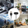kwmobile USB C Ladekabel kompatibel mit Huami Amazfit GTR Mini / GTS 4 Mini / GTS 2 Mini / Active Edge / T-Rex Pro - Kabel Charger - Smart Watch Typ C Ersatzkabel - Fitnesstracker Aufladekabel