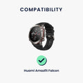 kwmobile USB C Ladekabel kompatibel mit Huami Amazfit Falcon Kabel Charger Smart Watch Typ C Ersatzkabel Fitnesstracker Aufladekabel