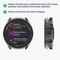 kwmobile Glas Hülle für Garmin Forerunner 965 Schutzhülle Fullbody Fitnesstracker Case Set