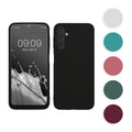 kwmobile Hülle kompatibel mit Samsung Galaxy A14 5G Hülle - weiches TPU Silikon Case - Cover geeignet für kabelloses Laden - Antique Stone Antique Stone  