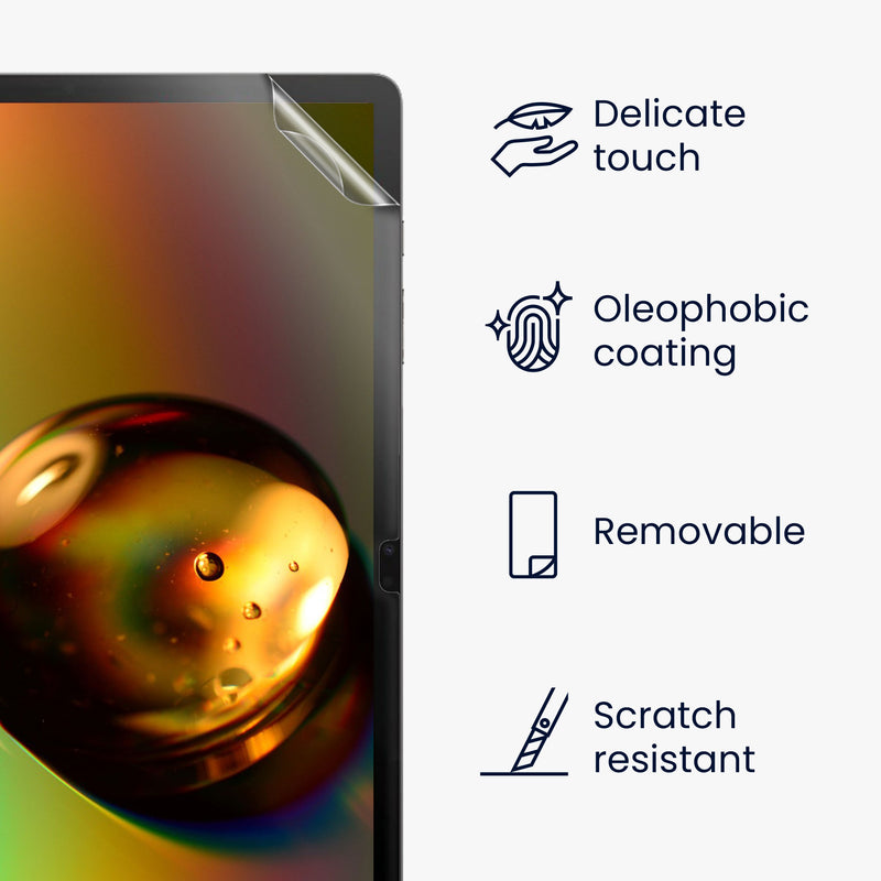 2x Folie kompatibel mit Samsung Galaxy Tab S9+ / S9 FE+ / S10+