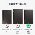 2x Folie kompatibel mit Samsung Galaxy Tab S9+ / S9 FE+ / S10+
