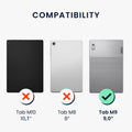 kwmobile Hülle kompatibel mit Lenovo Smart Tab M9 Hülle Case Tablet Cover