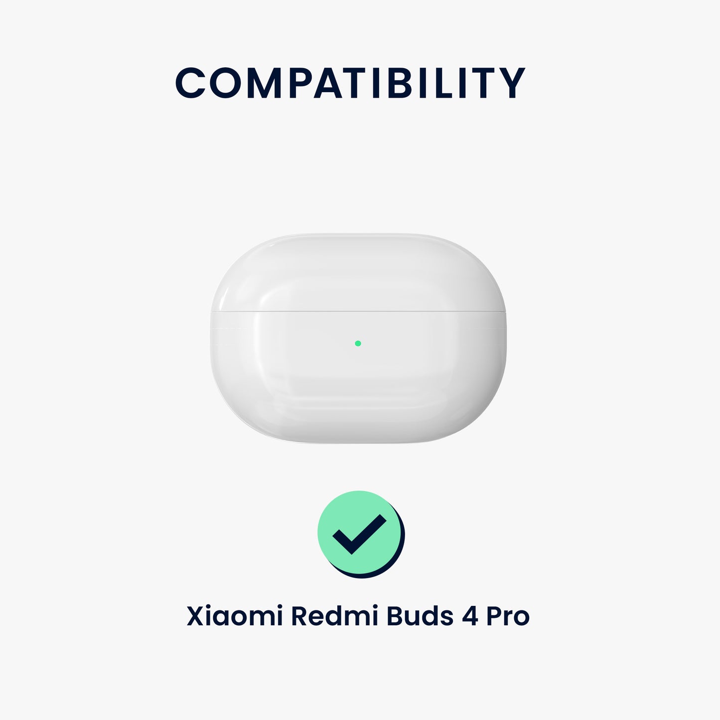 Silikon Hülle für Xiaomi Redmi Buds 4 Pro Don't touch my Headphones
