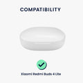 kwmobile Hülle kompatibel mit Xiaomi Redmi Buds 4 Lite Kopfhörer