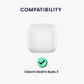 kwmobile Hülle kompatibel mit Xiaomi Redmi Buds 3 Kopfhörer