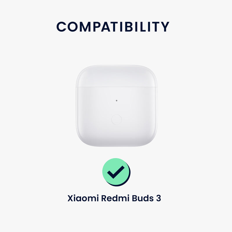 kwmobile Hülle kompatibel mit Xiaomi Redmi Buds 3 Kopfhörer