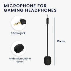 Ersatz Mikrofon für Gaming Headset - Schwarz - Elektronik