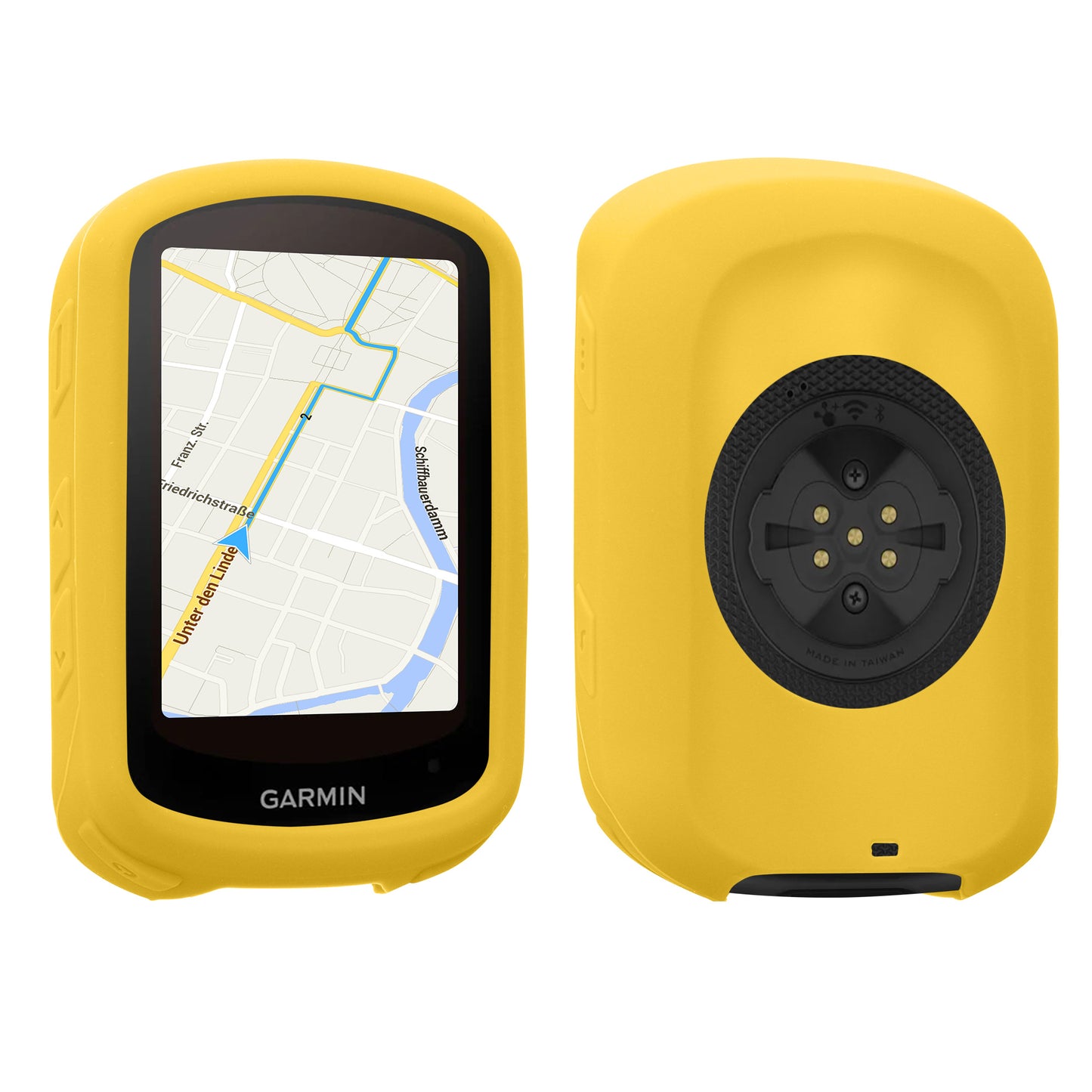 kwmobile Hülle kompatibel mit Garmin Edge 840 / Edge 540 GPS Fahrrad Case Schutzhülle