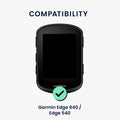 kwmobile Hülle kompatibel mit Garmin Edge 840 / Edge 540 GPS Fahrrad Case Schutzhülle