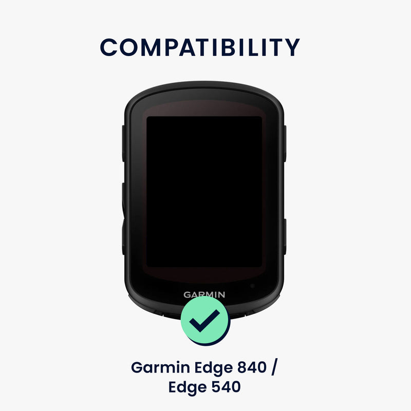 kwmobile Hülle kompatibel mit Garmin Edge 840 / Edge 540 GPS Fahrrad Case Schutzhülle