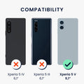 kwmobile Handyhülle für Sony Xperia 5 V Hülle Schutzhülle Cover