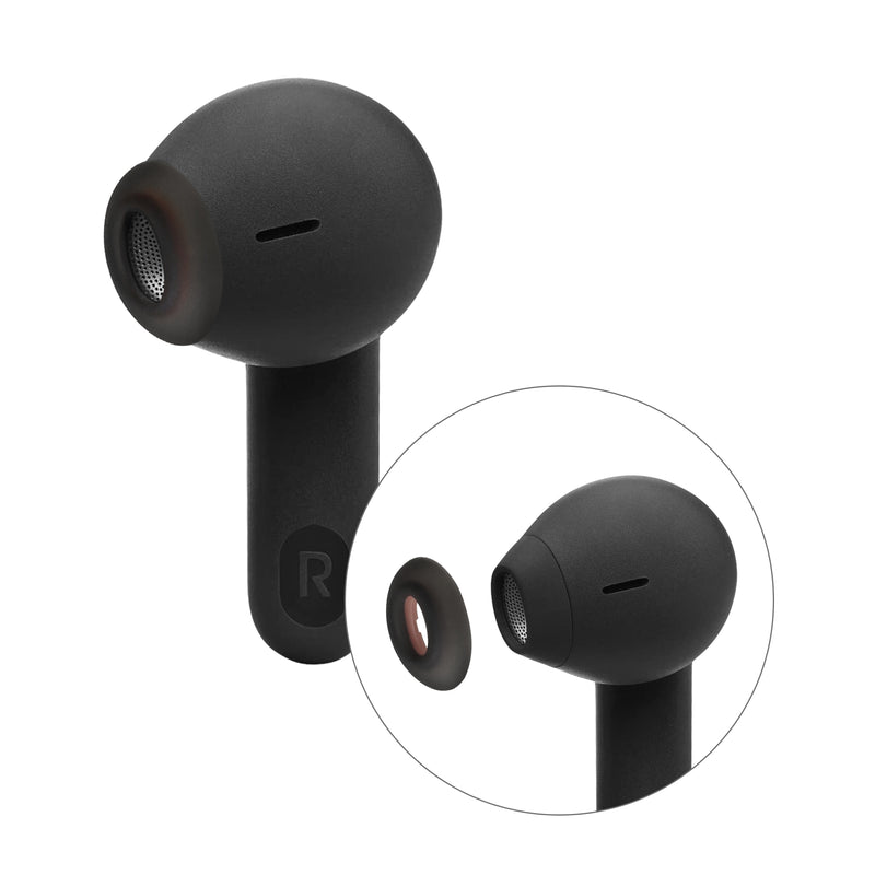 kwmobile Ersatzpolster kompatibel mit JBL Tune Flex - 4 Größen - Ohrstöpsel In-Ear Kopfhörer - Polster