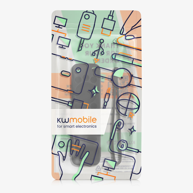kwmobile Hülle Fernbedienung kompatibel mit MECOOL KD3 android TV stick Hülle für TV Zubehör