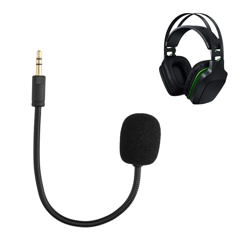 kwmobile Ersatz Kopfhörer Mikrofon kompatibel mit Razer Electra V2 / Electra V1 Headset Gaming Headphones Mikrofon mit 3,5 mm Klinkenstecker