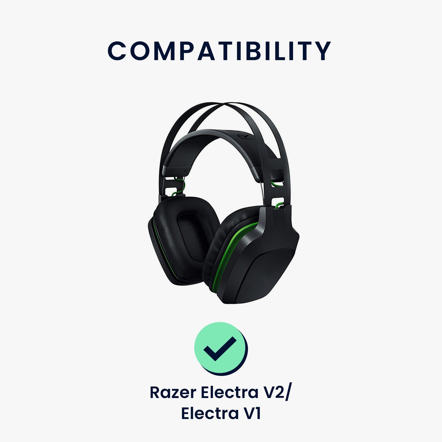 kwmobile Ersatz Kopfhörer Mikrofon kompatibel mit Razer Electra V2 / Electra V1 Headset Gaming Headphones Mikrofon mit 3,5 mm Klinkenstecker