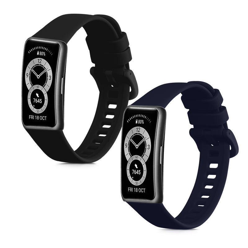 kwmobile Uhrenarmband für Huawei Band 10 / 9 / 8 Armband Fitnesstracker Band Set Ersatzarmband Smartwatch