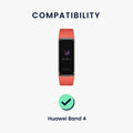 2x Armband kompatibel mit Huawei Band 4