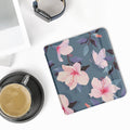 kwmobile Schutzhülle für Kobo Libra 2 Hülle - eReader Flip Case mit Auto Sleep Funktion - Bücherregal mit Pflanzen