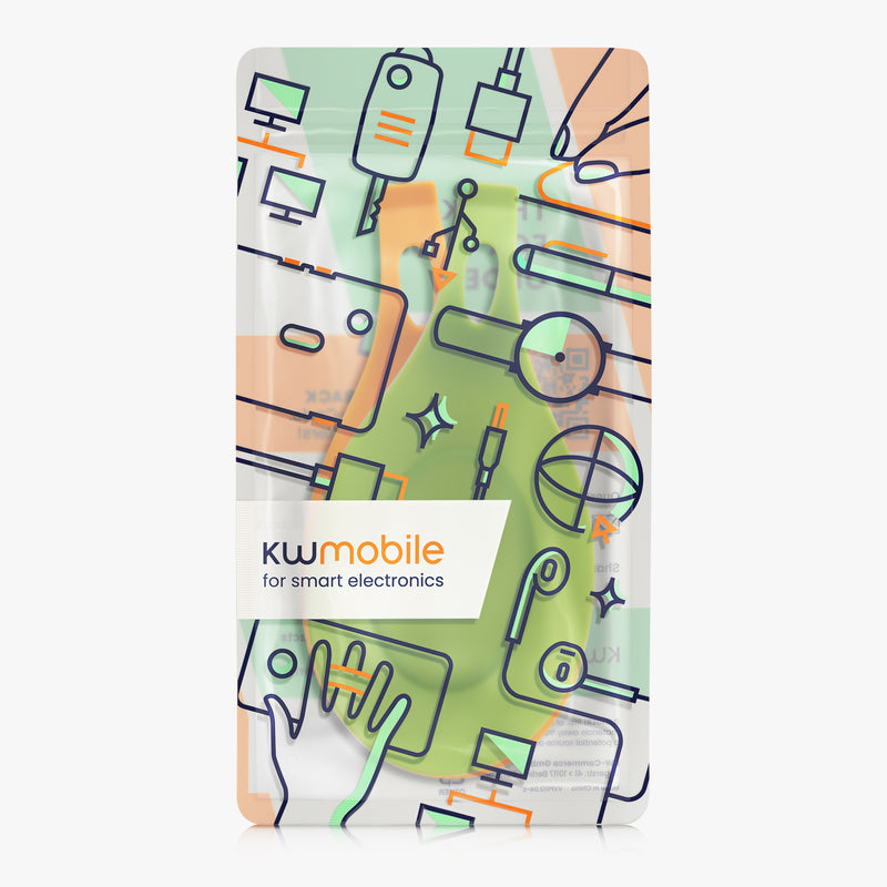 kwmobile Löffelablage aus Silikon - weiche Ablage für Kochlöffel - Küchenlöffelhalter 9,5 x 20 cm - Kochlöffelablage