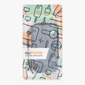 kwmobile Handy Tasche kompatibel mit Smartphones Hülle mit Mikrofaser Inlay Handytasche mit 17,2 x 8,4 cm Innenmaße