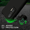 kwmobile Necklace Case kompatibel mit Motorola Edge 30 Neo Hülle - Cover mit Kordel zum Umhängen - Silikon Schutzhülle