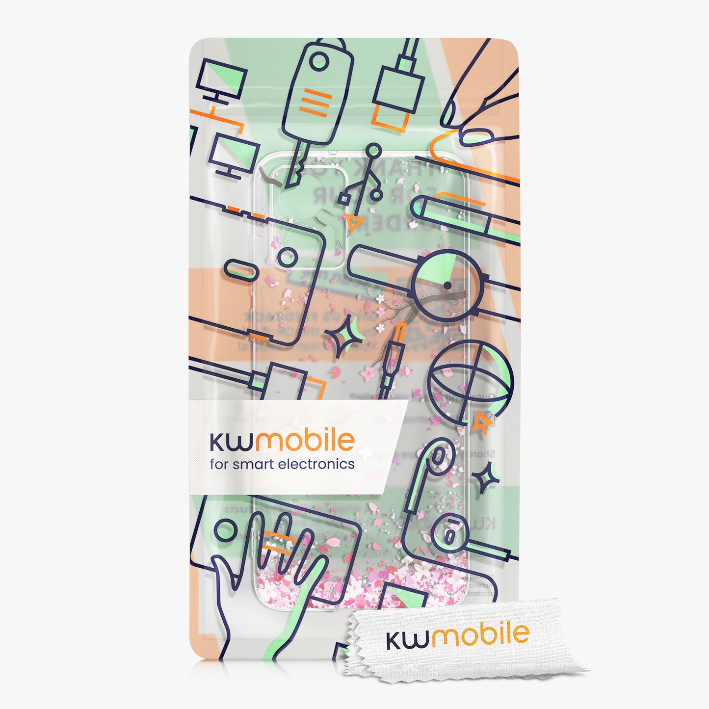kwmobile Case kompatibel mit Motorola Edge 30 Neo - Hülle Silikon transparent