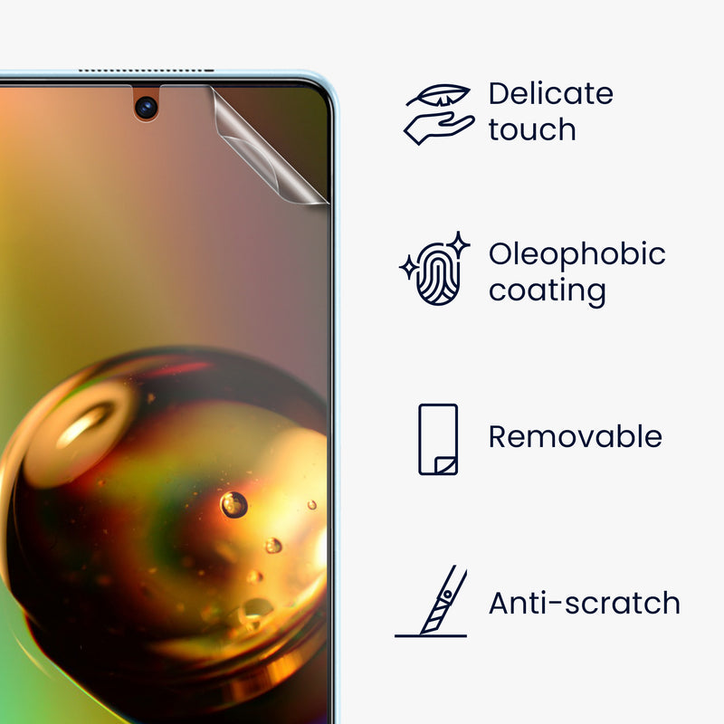 3x Folie kristallklar für TECNO CAMON 19
