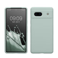 kwmobile Handyhülle für Google Pixel 7a Hülle, für Pixel 7a Case - Hülle Silikon - kabelloses Laden - Cool Mint Cool Mint  