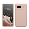 kwmobile Handyhülle für Google Pixel 7a Hülle, für Pixel 7a Case - Hülle Silikon - kabelloses Laden - Coconut Swirl Coconut Swirl  