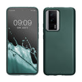 kwmobile Case kompatibel mit Xiaomi Poco F5 Pro 5G Hülle - Schutzhülle aus Silikon metallisch schimmernd - Handyhülle Metallic Petrol Metallic Petrol  
