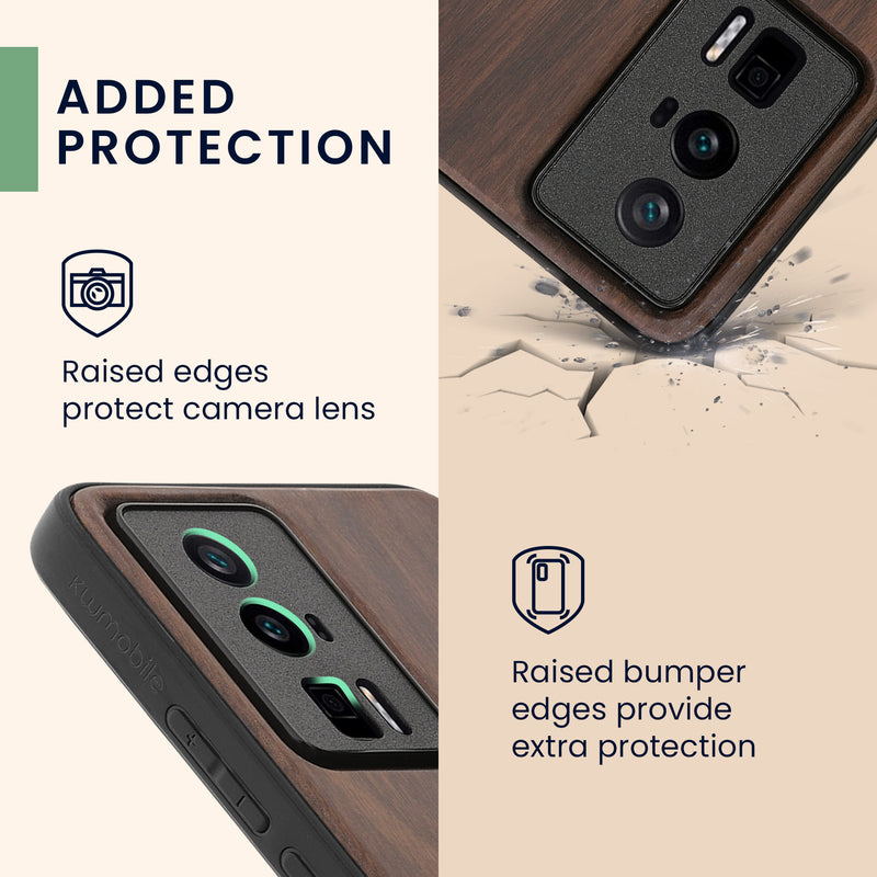 kwmobile Hülle kompatibel mit Xiaomi Poco F5 Pro 5G Case Handy Cover TPU Handyhülle Kompass Vintage